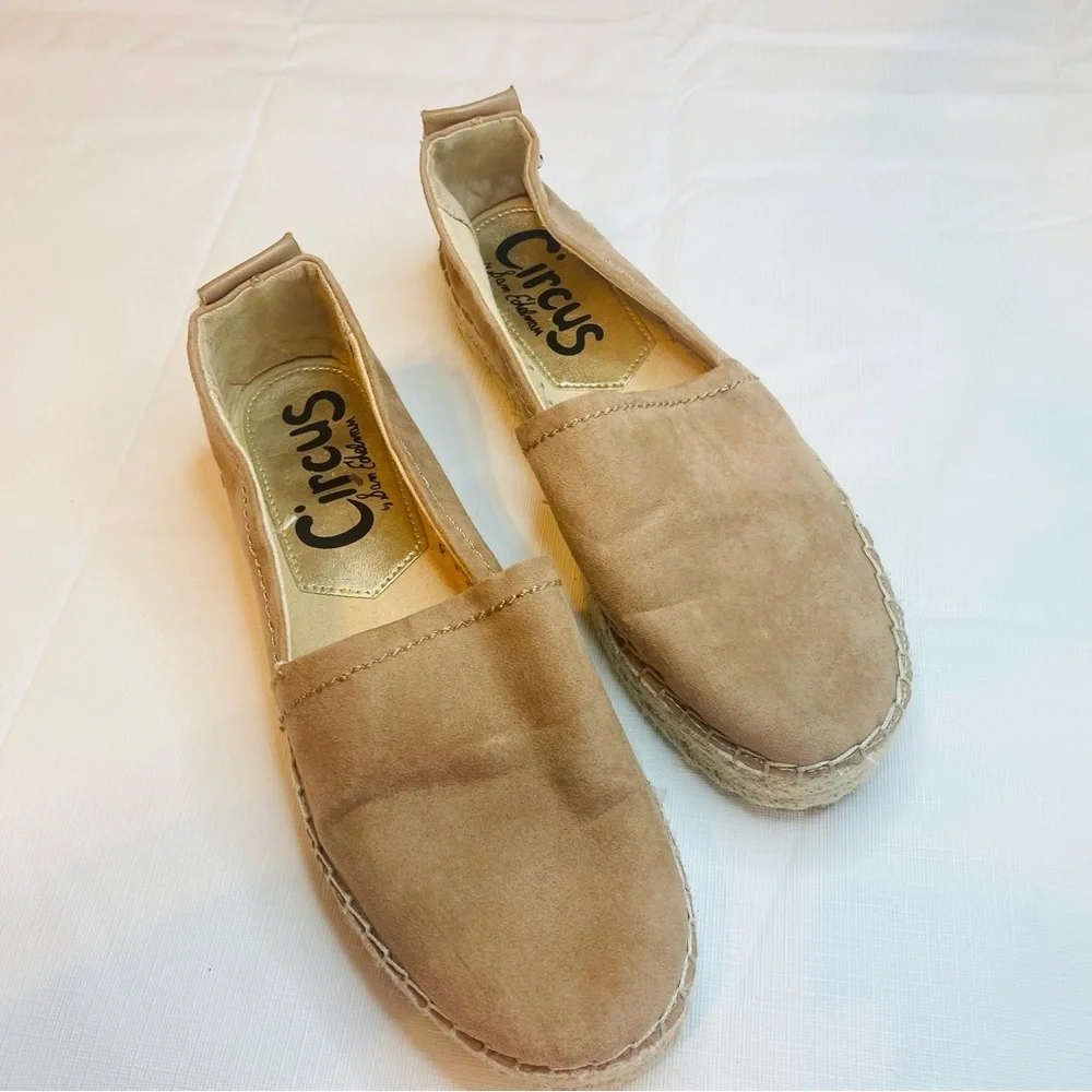 Circus by Sam Edelman Tan Suede Espadrilles